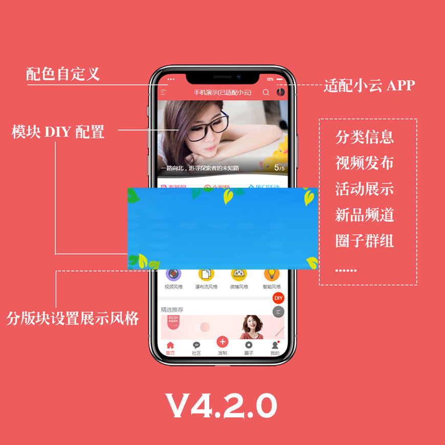 Discuzx3.4手机模板AIUI手机版4.2.0高级版GBK+UTF8
