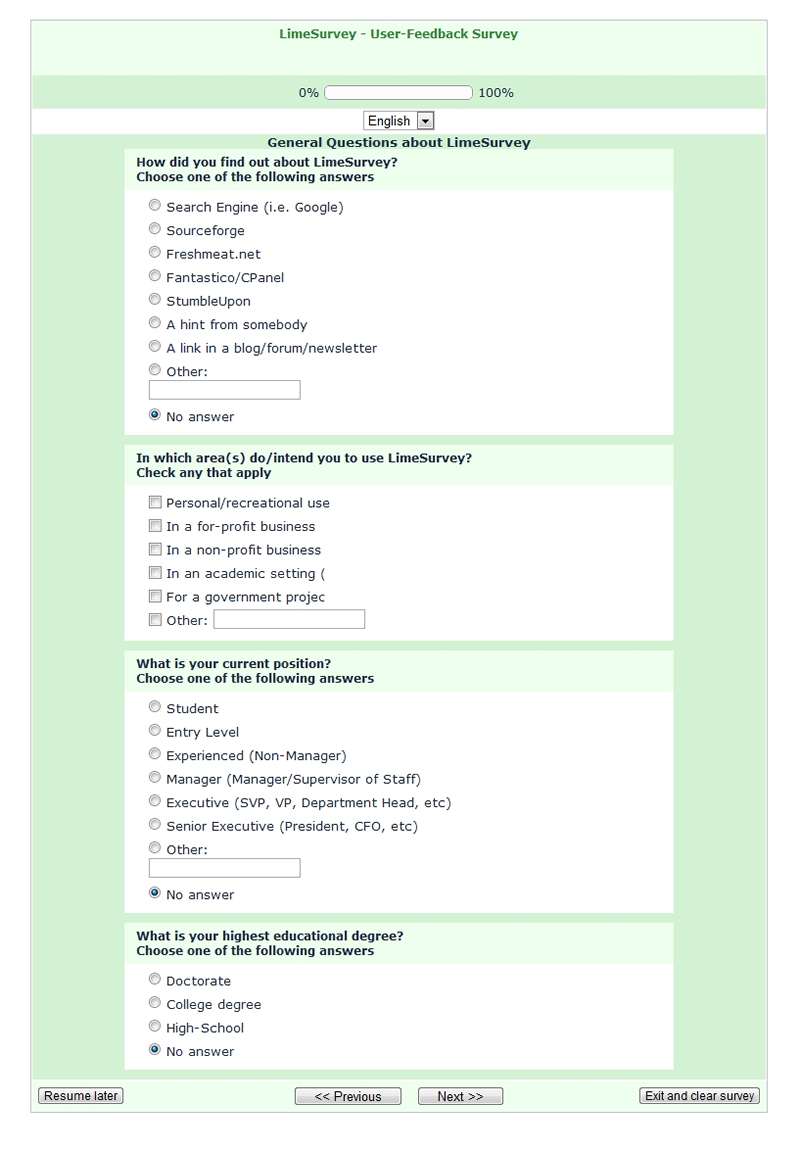 [PHP]LimeSurvey(开源问卷调查) v5.4.1 正式版