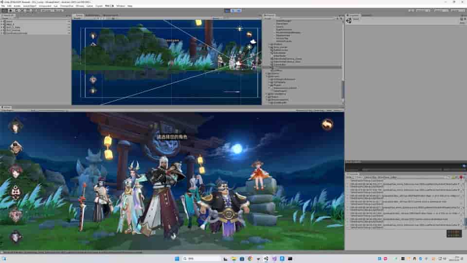 万灵山海之镜全套源码_3D国风Q萌卡通剧情回合手游_2024年3月22日最新打包整理全套源码